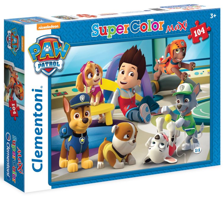 Puzzel 104 Maxi Paw Patrol 1