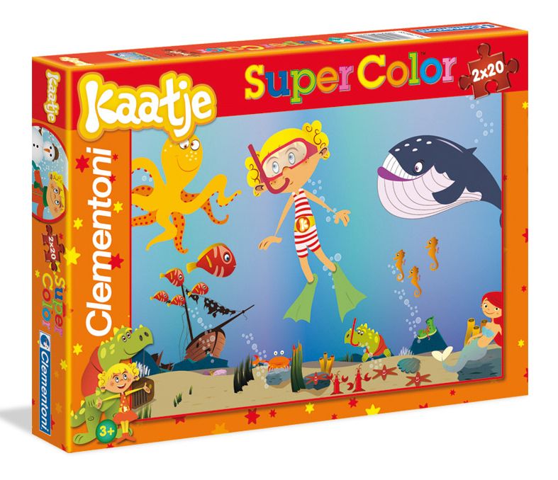 Puzzel 2 X 20St Kaatje