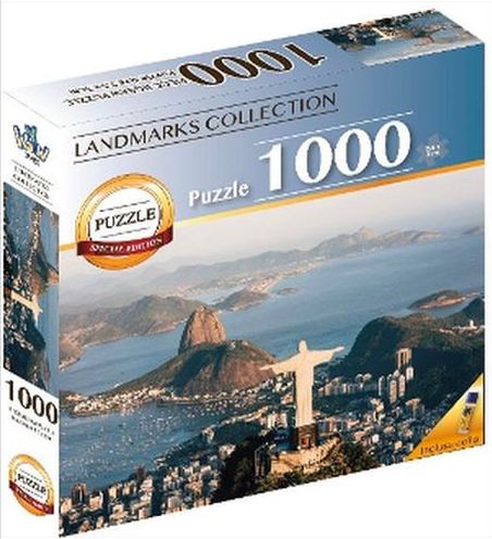 1000 Teile 7 Weltwunder Puzzle - El Cristo Salvador