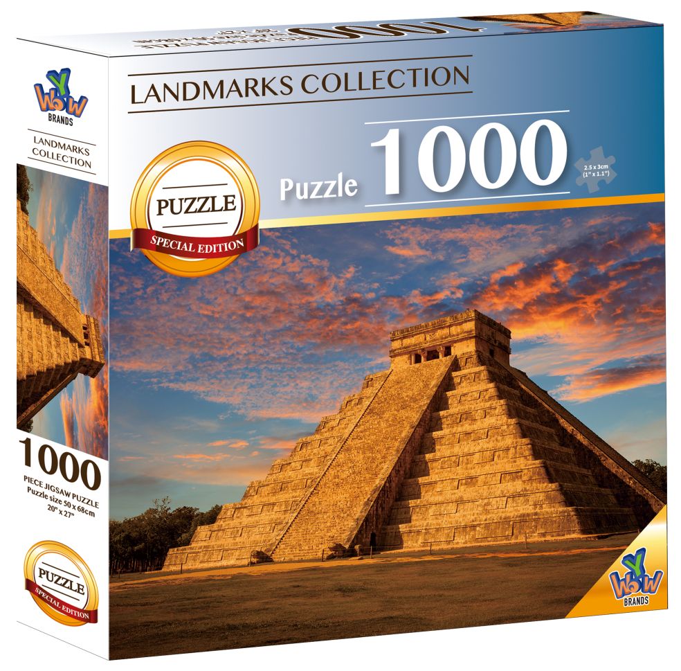 1000 pcs 7 World Wonders  Chichén Itzá
