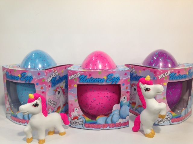 Oeuf 20cm unicorne grandis 50cm 3c