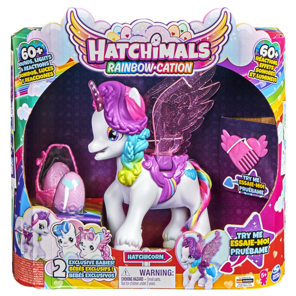 Hatchimals  – Rainbowcation – Magic Wing Unicorn
