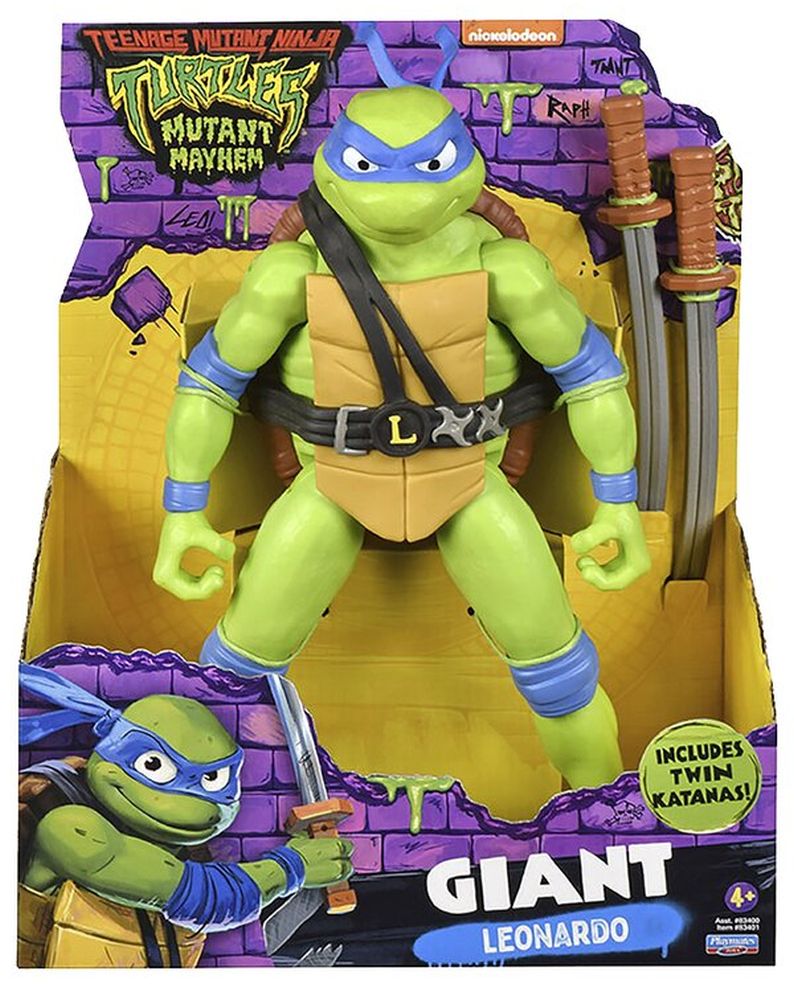 TMNT GIANT MOVIE LEONARDO FIGURE  12"