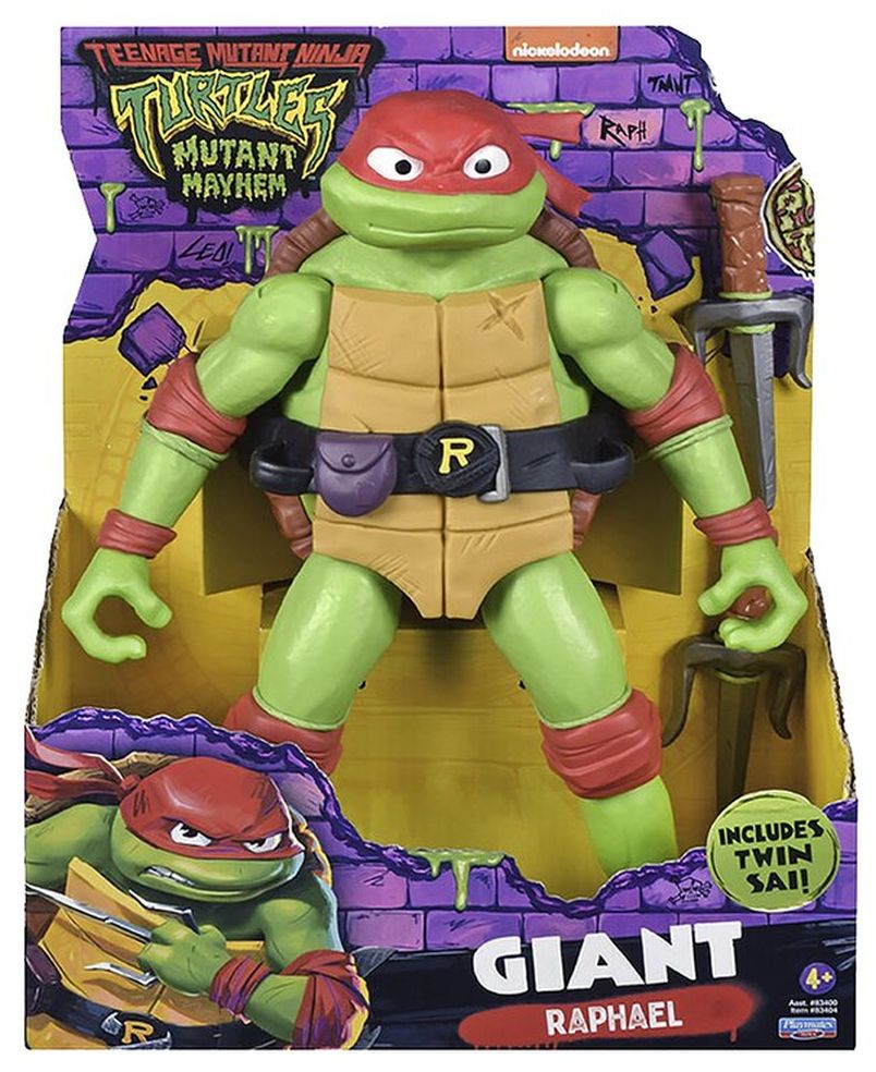 TMNT RIESENFILM RAPHAEL FIGUR 12"