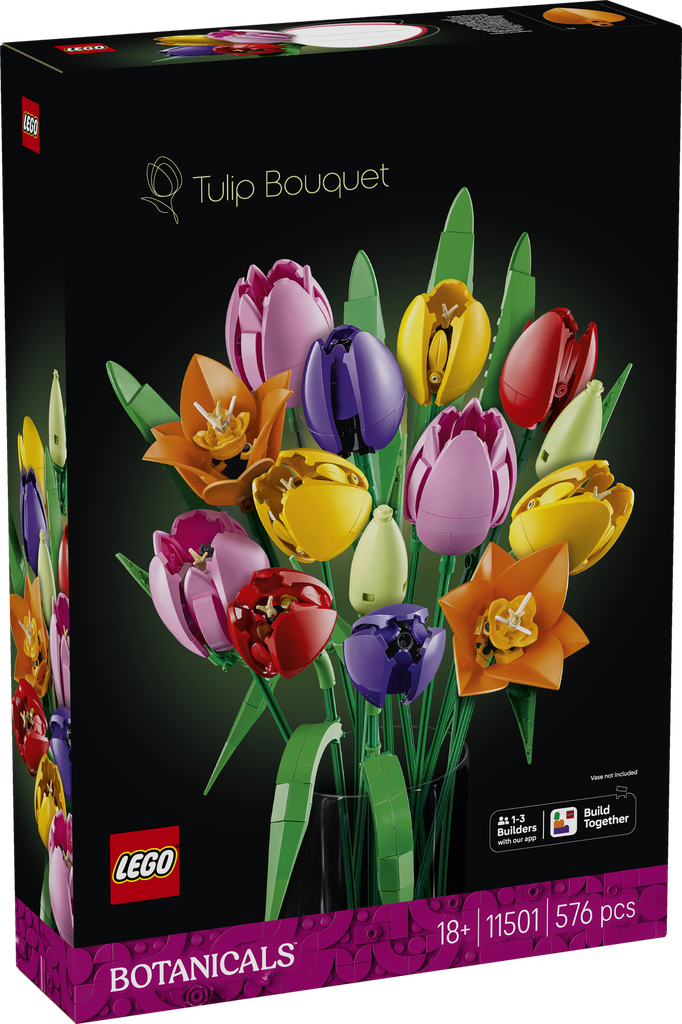 Blumenstrauß mit Tulpen