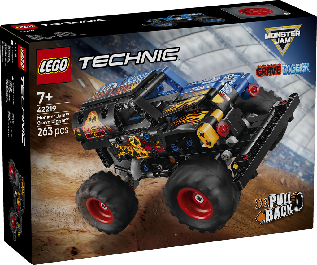 Monster Jam™ Grave Digger™ Feuer und Eis