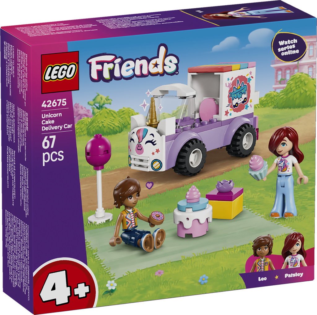 42675 Unicorn Cake Delivery Car