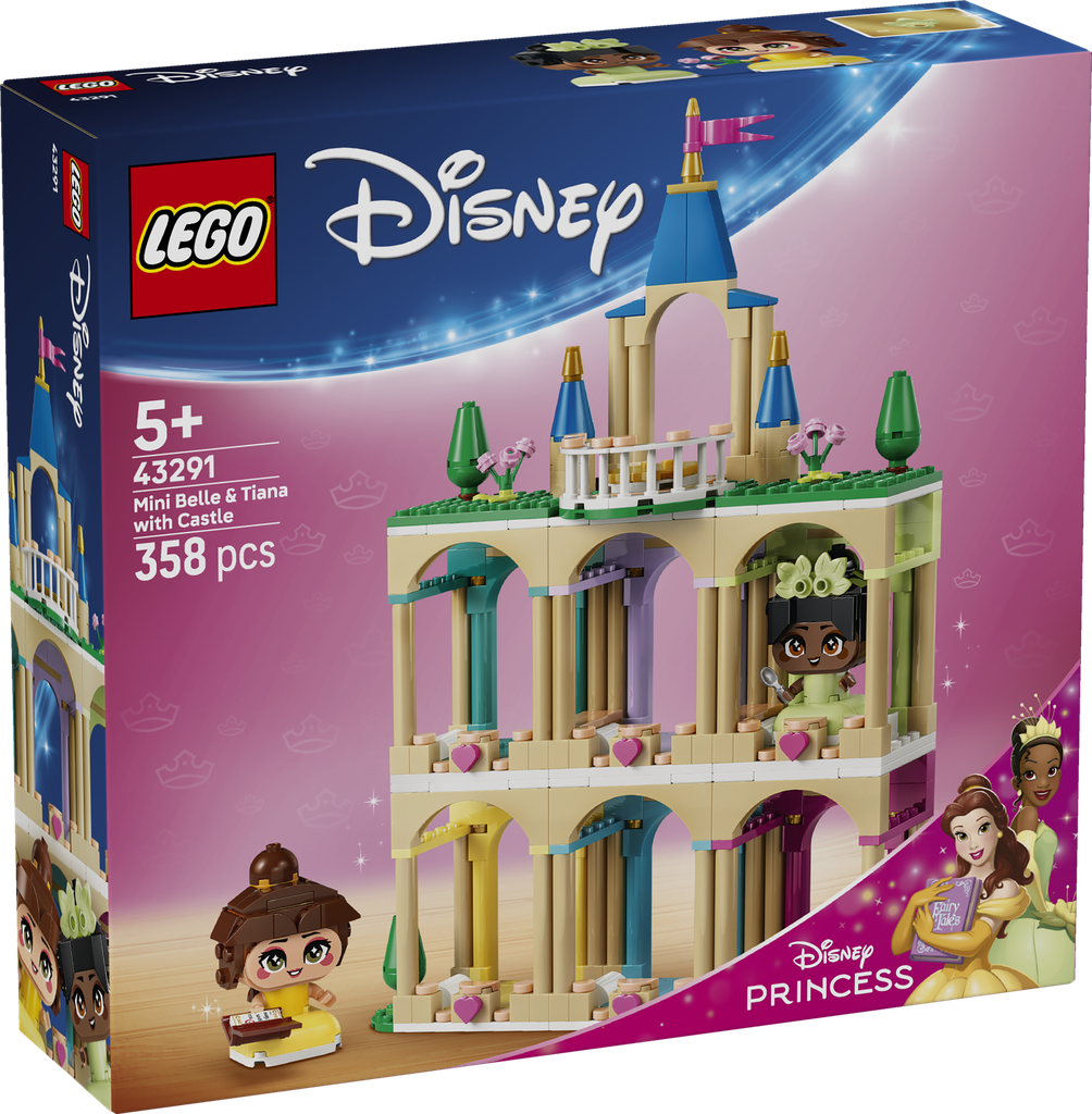 43291 Mini Belle & Tiana with Castle