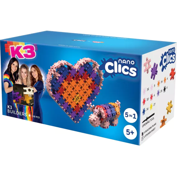 Nano Clics - K3 Builders - 190pcs