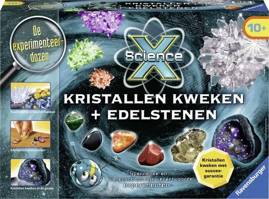 Ravensburger ScienceX® Faire pousser des cristaux et pierres précieuses