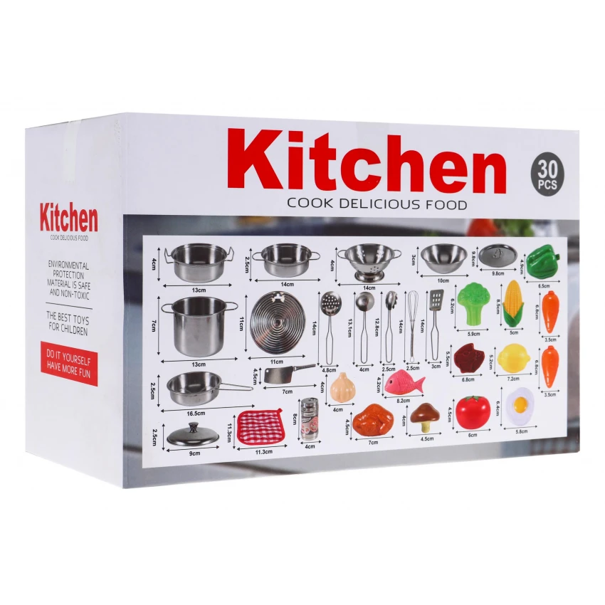 Metal Kitchen Pots + Accessories