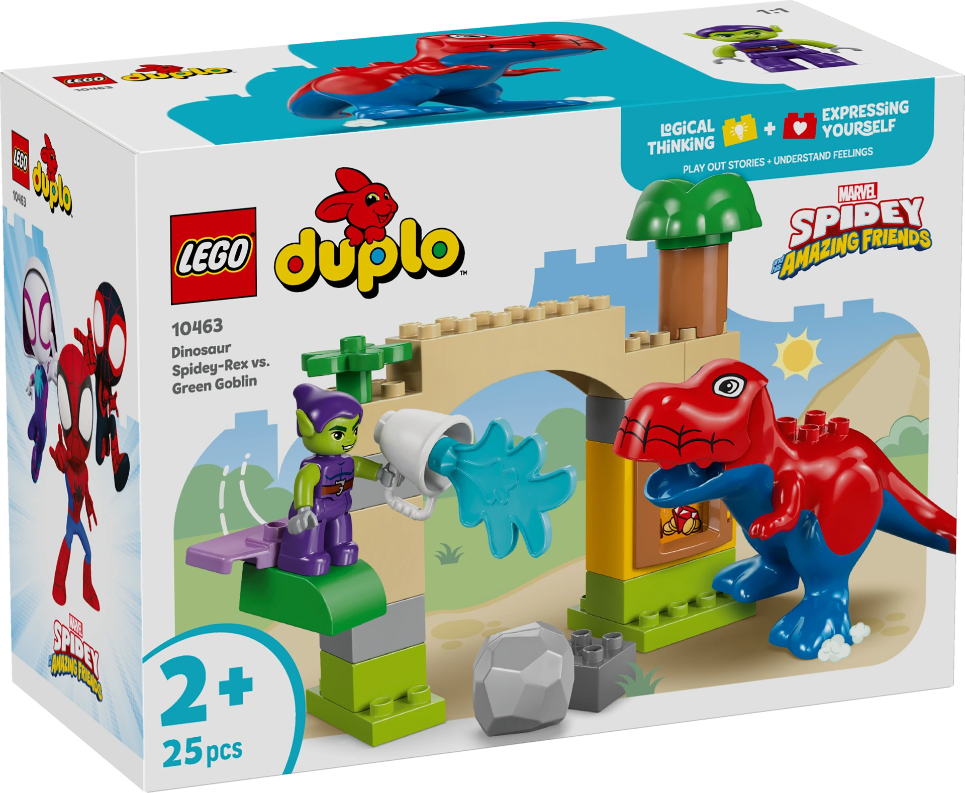Dinosaurier Spidey-Rex vs. Green Goblin