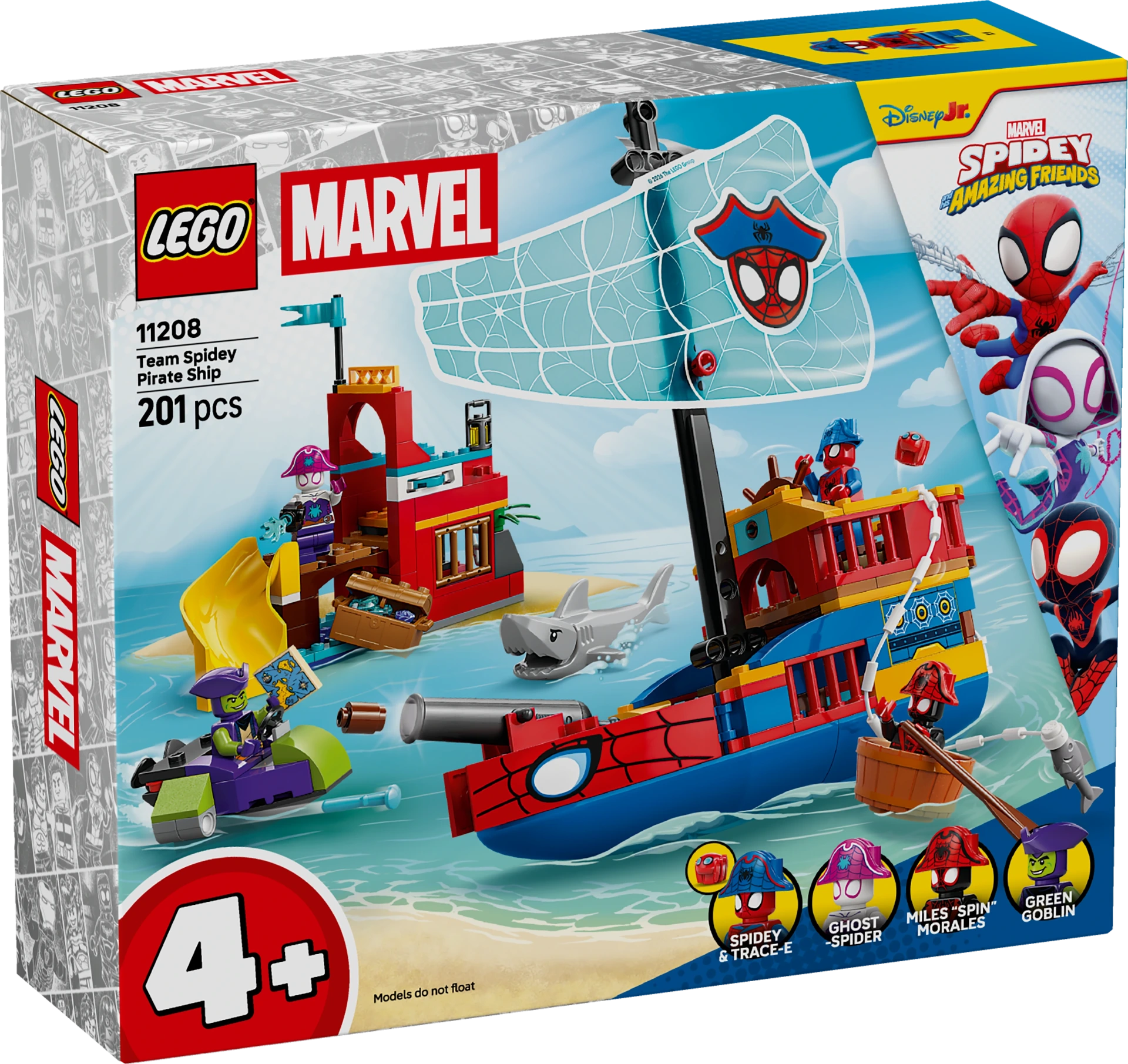 Team Spidey piratenschip