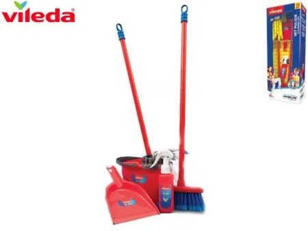 VILEDA Reinigungsset Kleine Haushaltshilfe 5 Teile im Karton