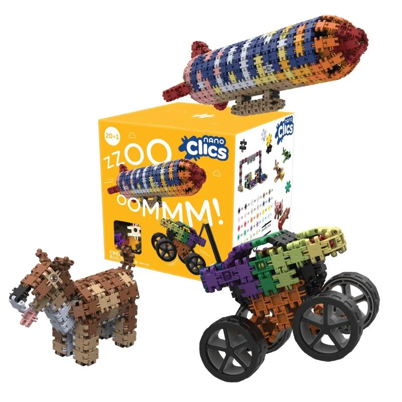 Nano Clics - Creative Builders - 1000 Stuks