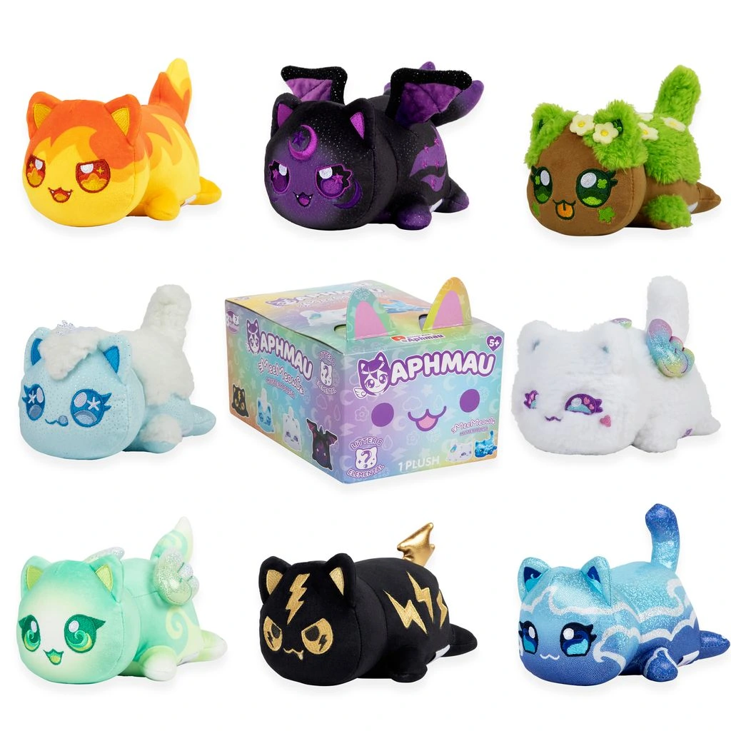 SERIES 8 | APHMAU 6" MYSTERY MEEMEOW PLUSH - ELEMENTAL
