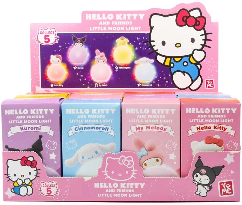 YuMe Hello Kitty and Friends Little Moon Light Series - PDQ (12 Units)