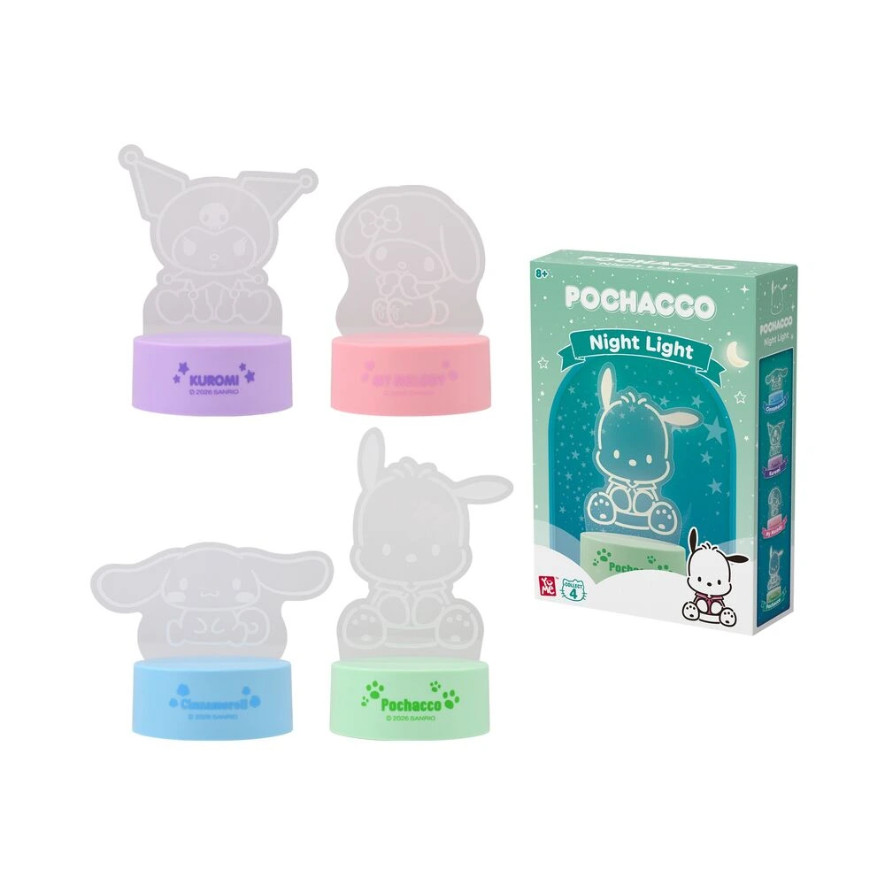 YuMe Hello Kitty and Friends Night Light Friendship Series - ASSORTED CTN (12 Units)
