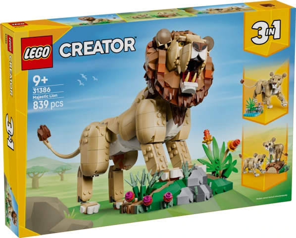 LEGO® Creator Wilde dieren: majestueuze leeuw