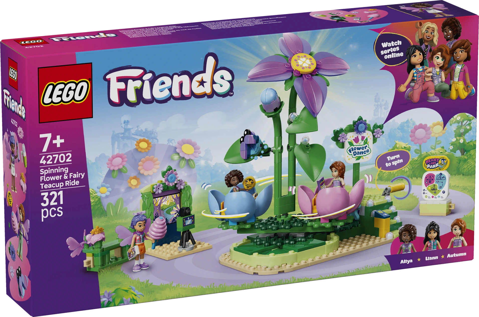 LEGO® Friends Le manège des tasses à thé Fleurs et Fées