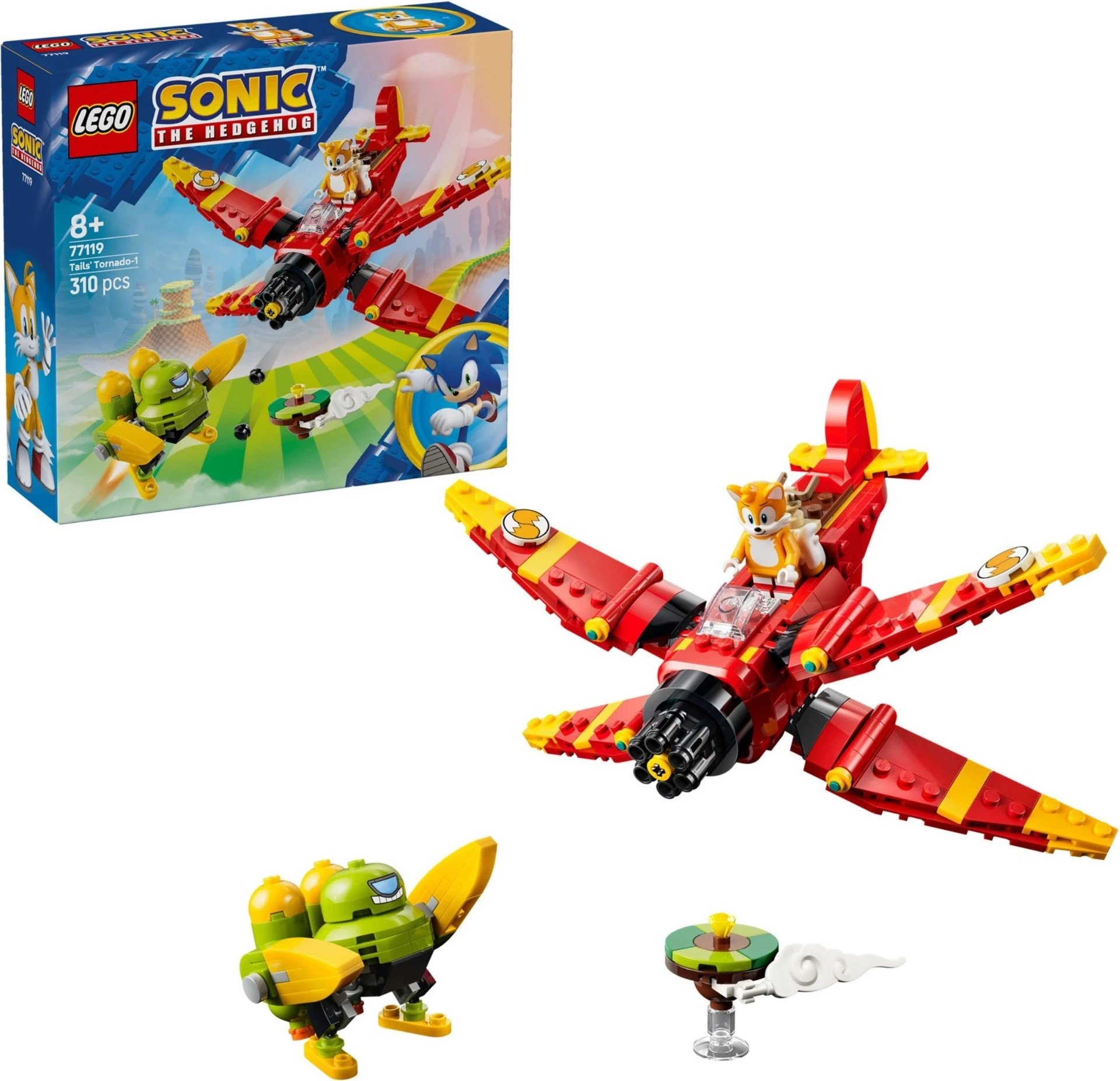 LEGO® Sonic the Hedgehog™ L'avion Tornado de Tails
