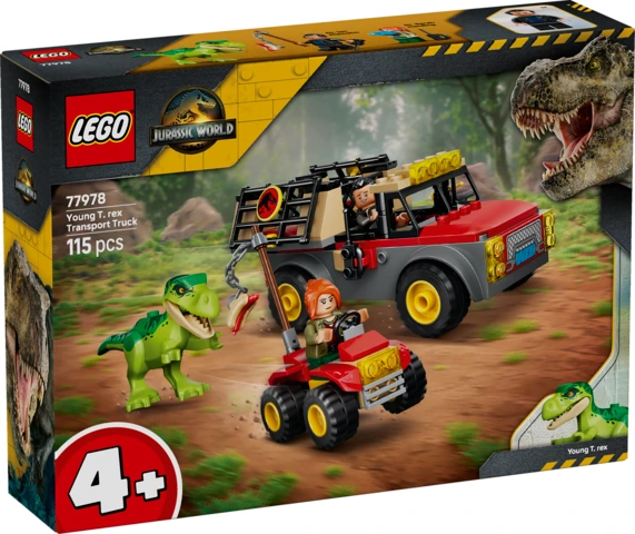 LEGO® Jurassic World Young T. rex Transport Truck