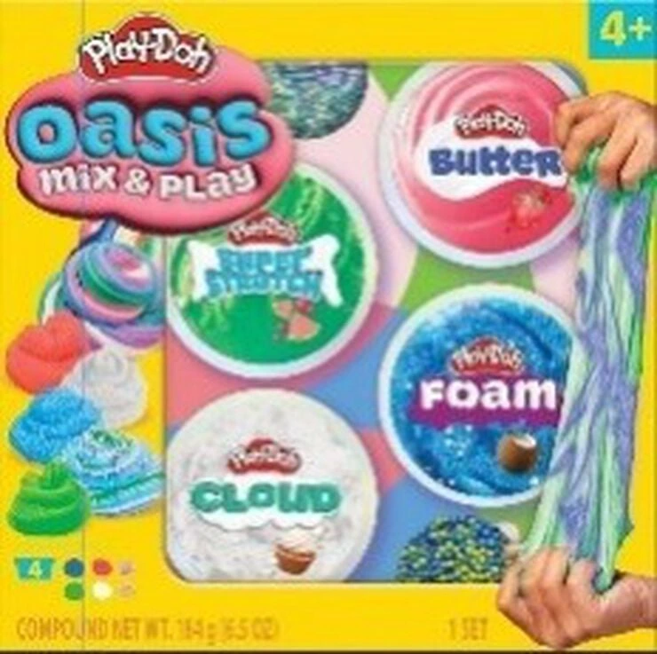 Playdoh Oasis 4pk Opp