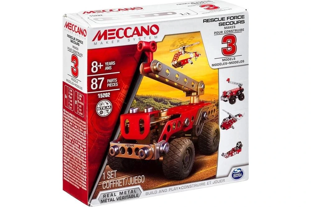 Meccano - Rescue Force - 3 in 1