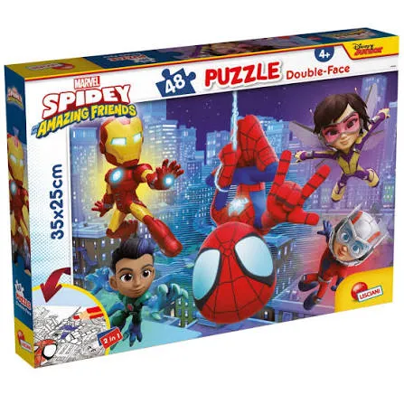 MARVEL PUZZLE DF M-PLUS 48 SPIDEY
