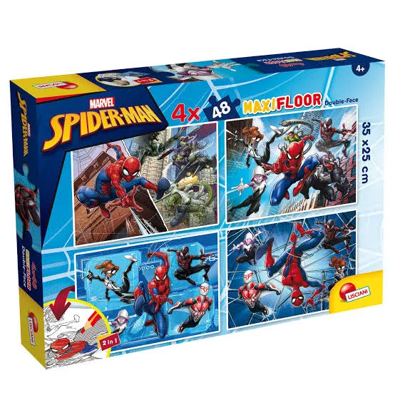 MARVEL PUZZLE DF MAXI FLOOR 4 X 48 SPIDER-MAN