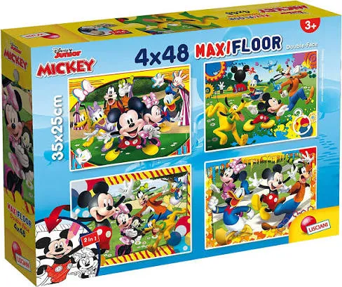 DISNEY PUZZLE DF MAXIFLOOR 4 X 48 MICKEY