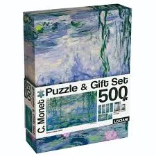 MONET PUZZLE & GIFT SET ART WATER LILIES