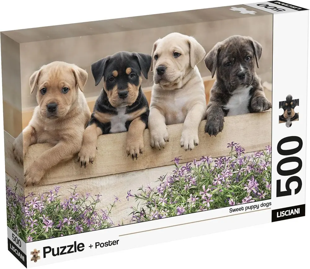Pzl 500+Poster double image 50x35cm = DOGS