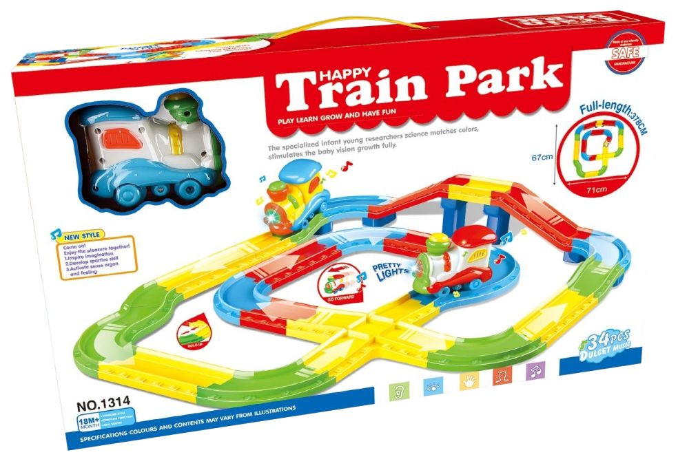 [05015255KID] B/O Treincircuit Middel