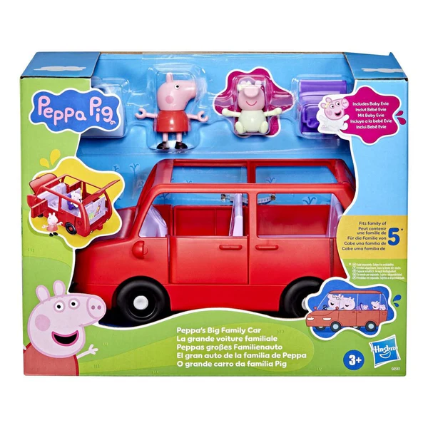[05130803HAS] Peppa Pig großes Familienauto