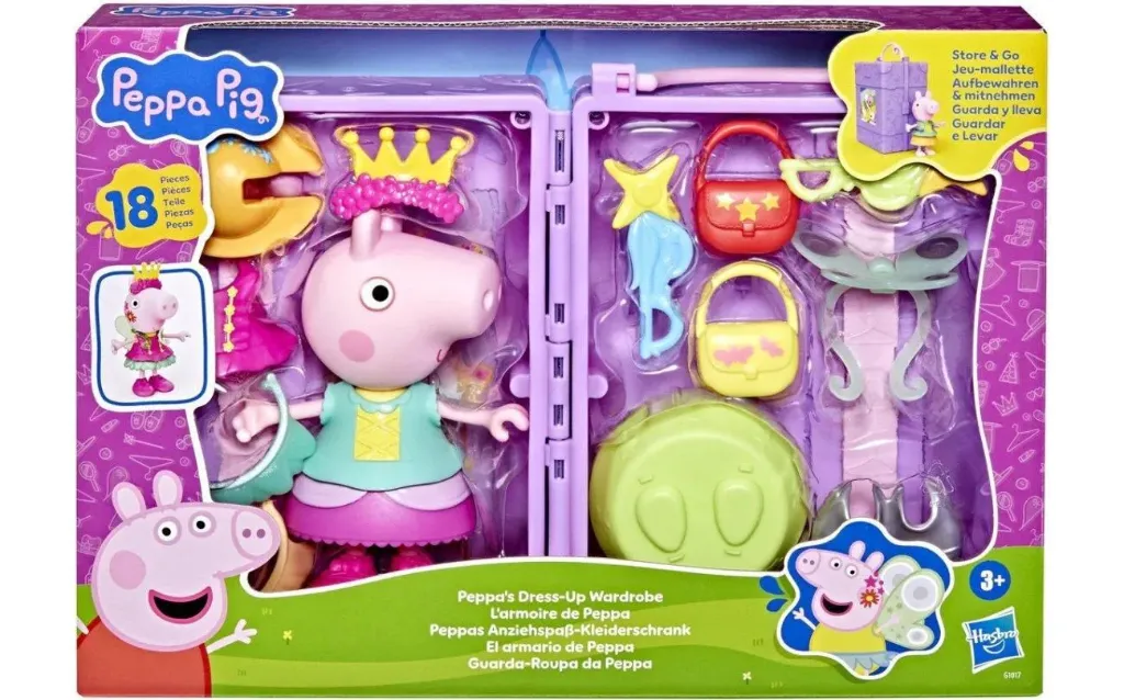 [05130807HAS] PEP PEPPAS DRESS UP WARDROBE
