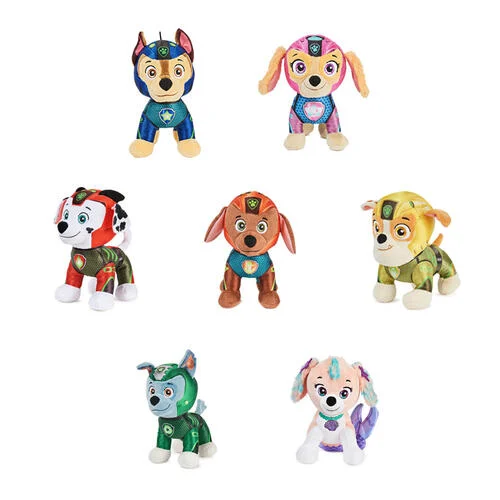 [05166804KID] PAW Patrol – Aqua Pups – Peluche de base (Assortiment