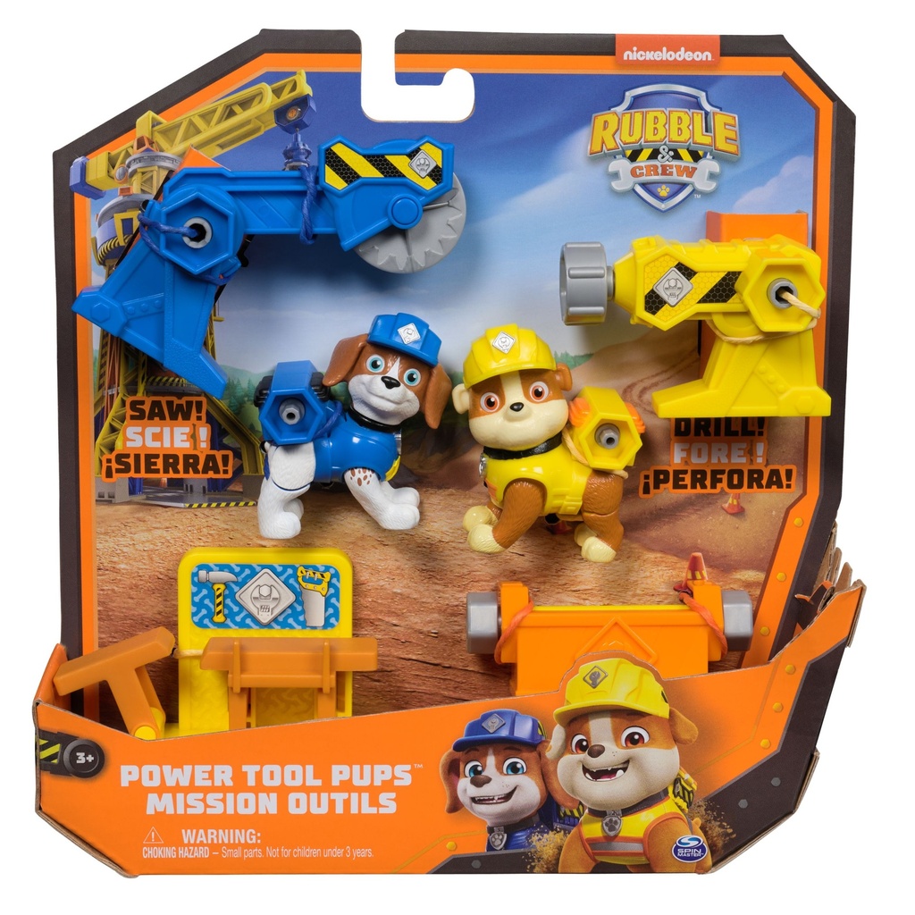 [05171661KID] Rubble & Crew – Chiots pour outils électriques (Rubble & Wheeler)