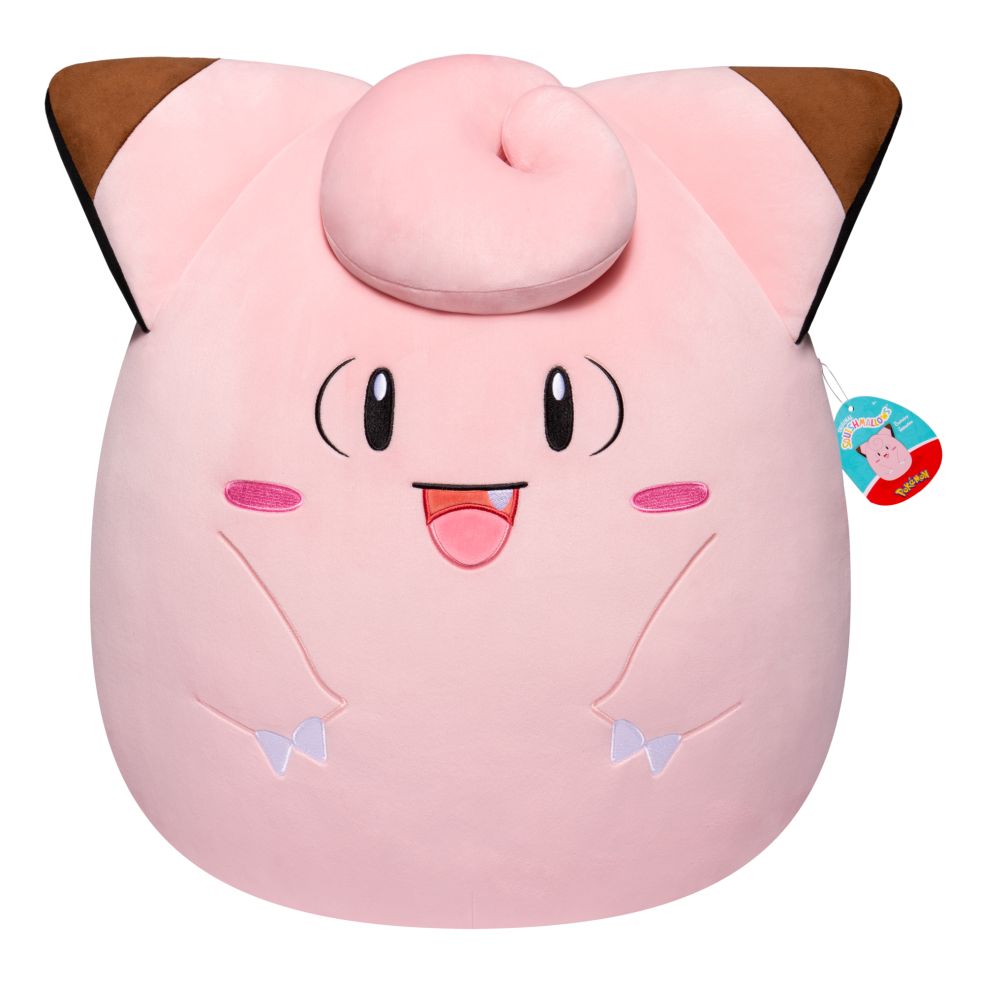 [05239258KID] Squishmallow - Grande peluche 14 pouces - Clefairy W4