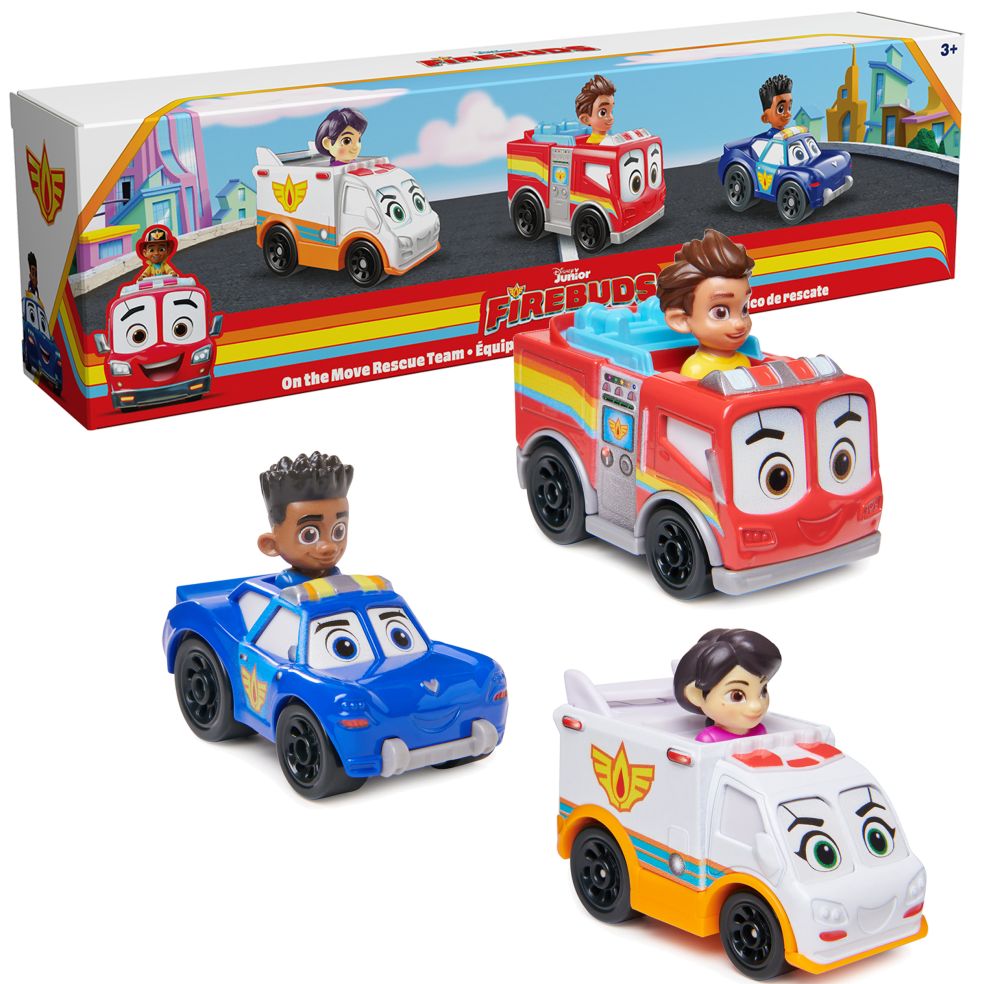 [05366310KID] Firebuds – Die-cast vehicles – 3-pack