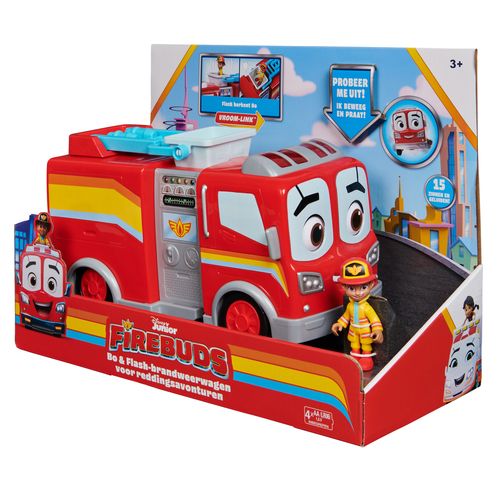 [05369122KID] Firebuds – Interactive Firetruck - Bo & Flash (Dut