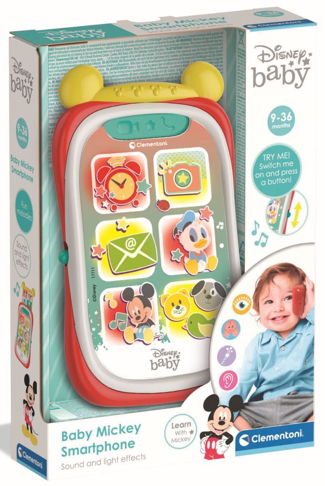 [09117711CLE] Bébé Mickey Smartphone