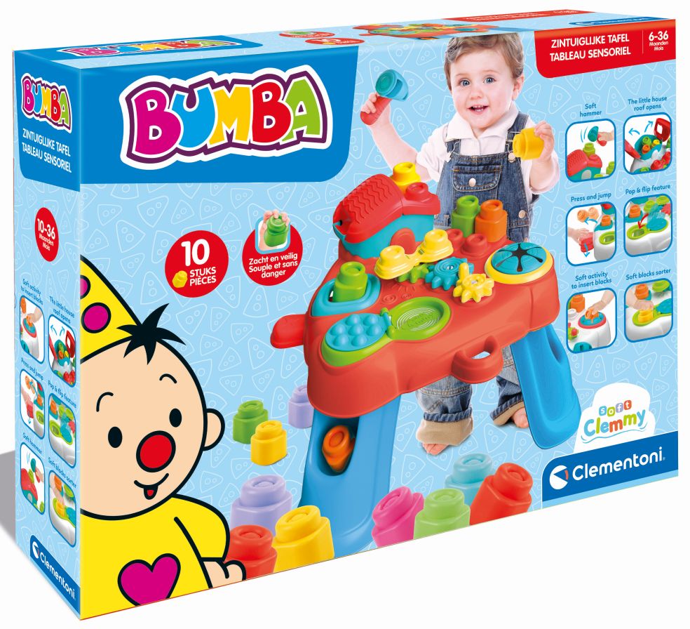 [09256071CLE] NL/FR Table Sensorielle Bumba