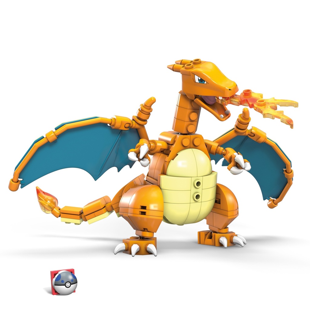 [09795077MEG] GWY77 Mega Construx Pokemon Charizard
