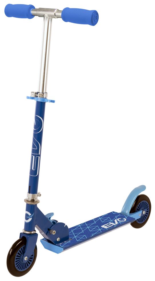 [10937242KID] EVO INLINE SCOOTER- BLUE   125mm