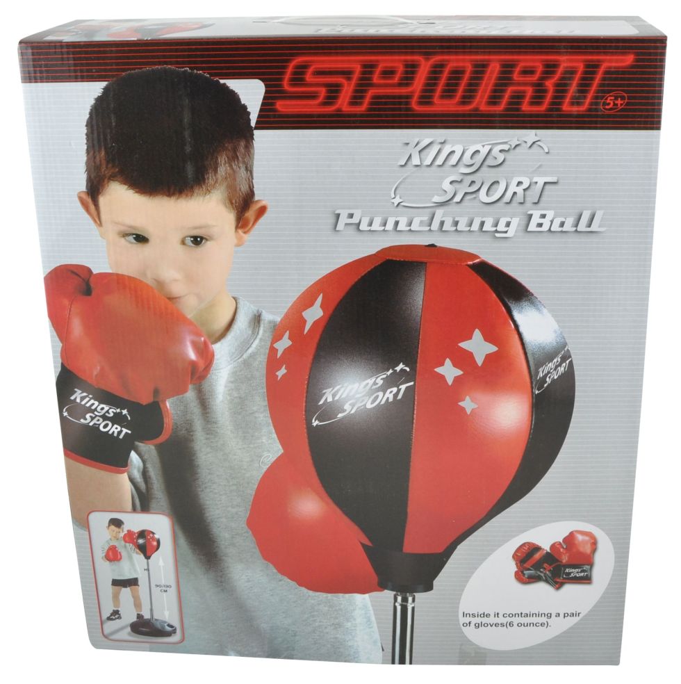 [13713881KID] Boksbal op voet 81-122CM