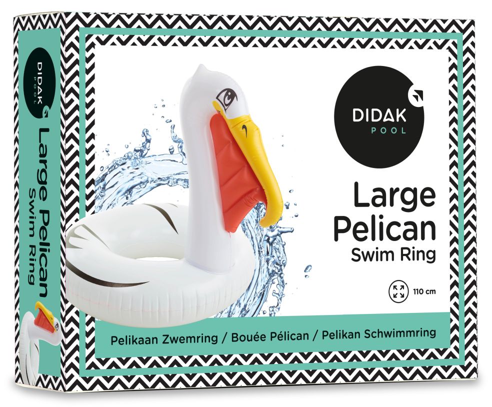 [15510008KID] Large Pelican Swim Ring Didak - 110cm