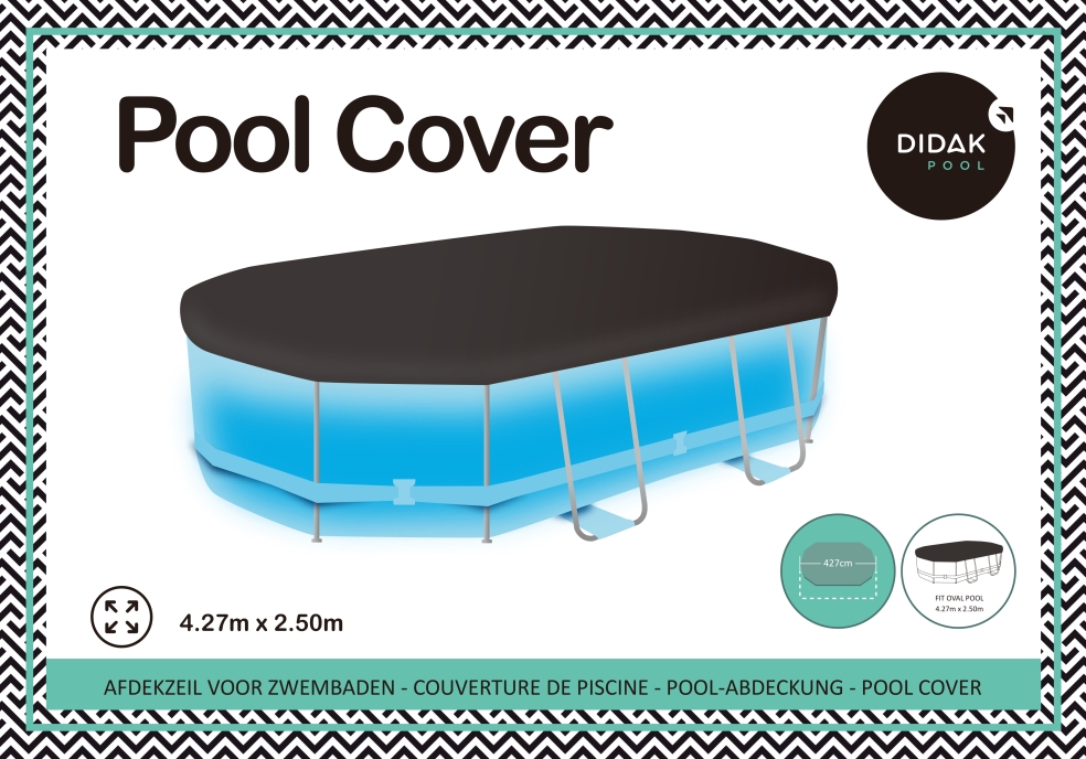 [15921002KID] COUVERTURE DE PISCINE OVALE 427