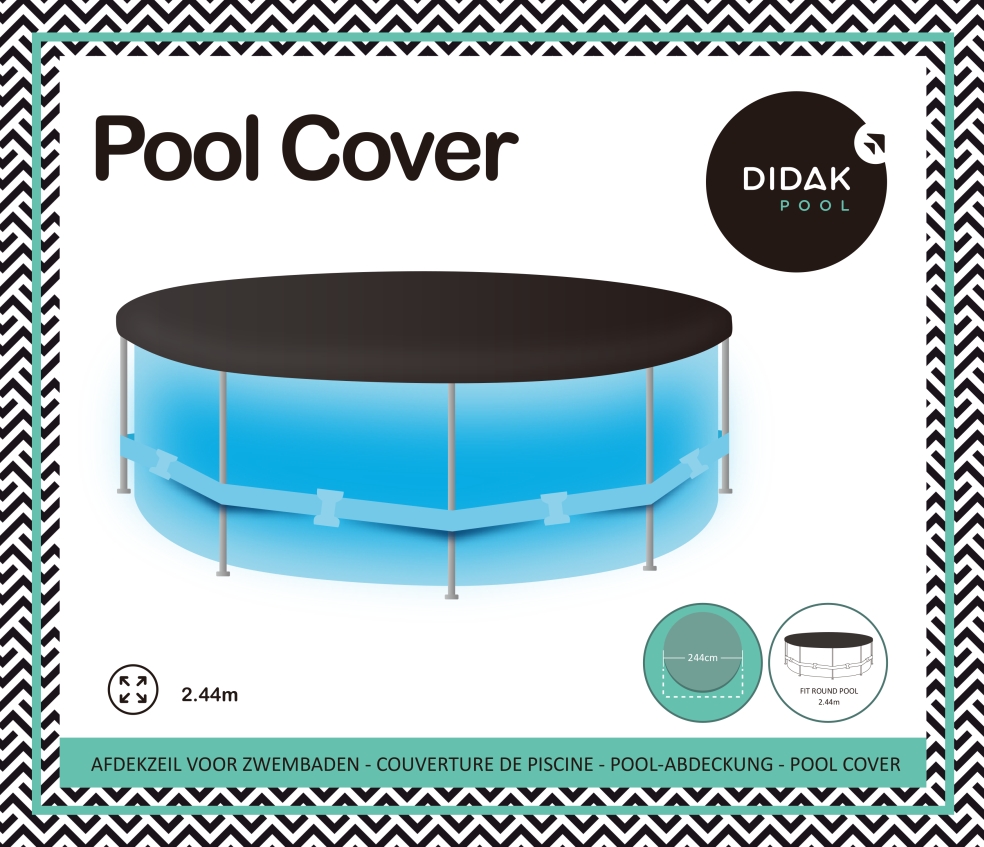 [15921004KID] COUVERTURE DE PISCINE Environ 244