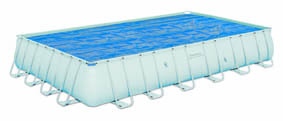 [15958228BES] Solarabdeckung Rahmenpool 732x366x132